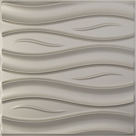 Ekena Millwork 19 5/8in. W x 19 5/8in. H Swell EnduraWall Decorative 3D Wall Panel Covers 2.67 Sq. Ft. WP20X20SSBAL
